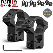 1"/25.4mm Dovetail/Picatinny Scope Ring Low/Middle/High Profile Scope Mount 2PCS