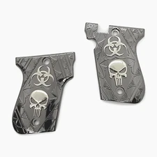 Metal Phoenix Arms GRIP SET With Screws Fits HP22 HP22A HP25 HP25A Black nickel