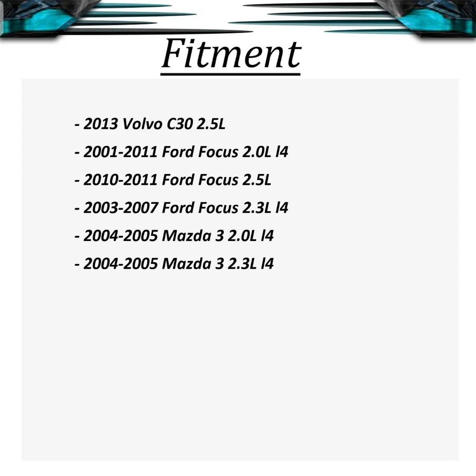 Soporte de pinza de freno delantero 2 piezas para Ford Focus 2,5 L 2007-2011 Foto 2 de 3