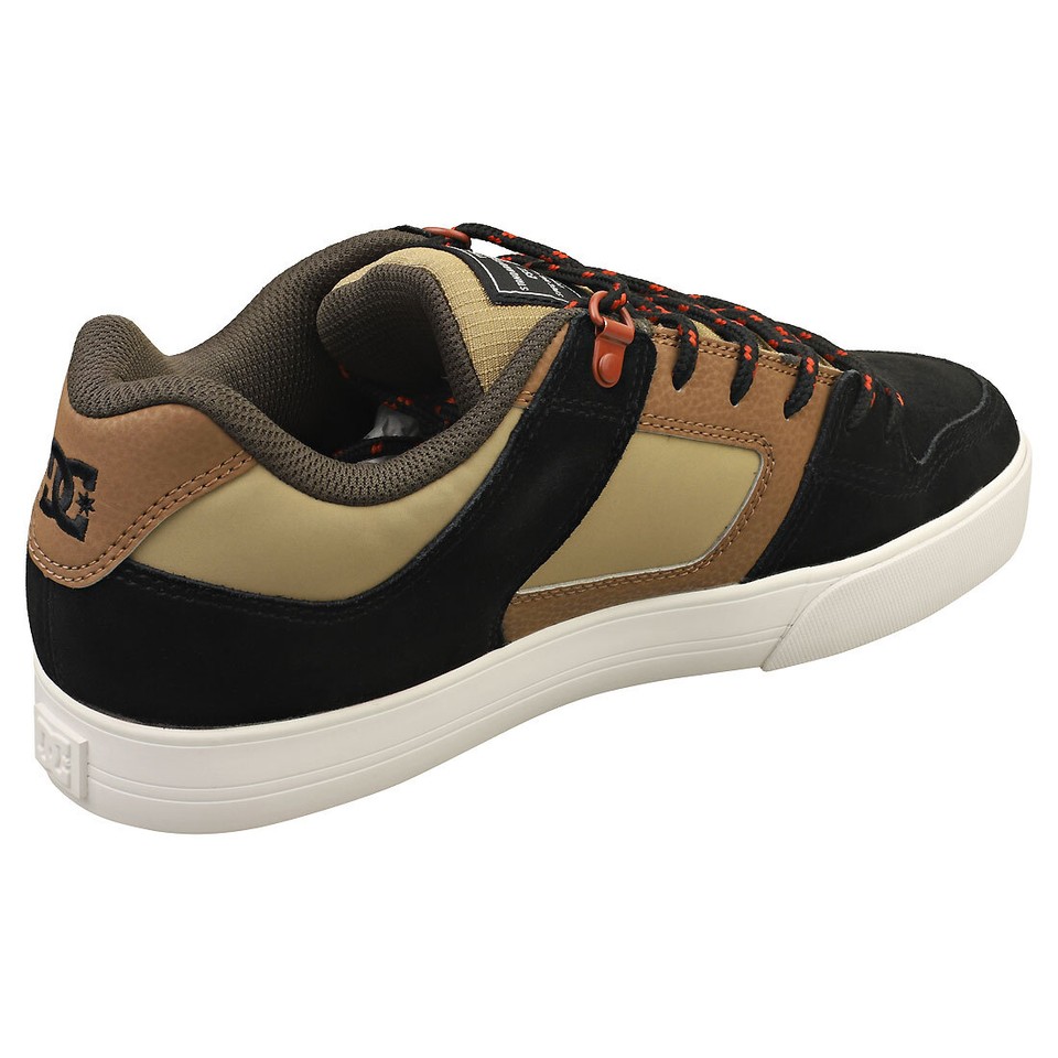 DC Shoes Pure Wnt Mens Skate Trainers in Brown Green 10 UK eBay