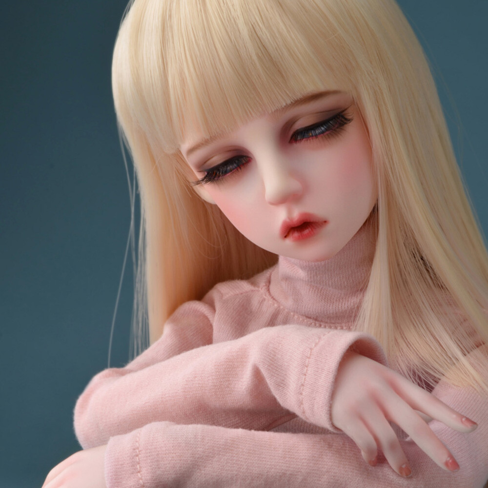 DOLLMORE] MSD 1/4 BJD DOLL Kid Dollmore Girl - Thinking Grammy