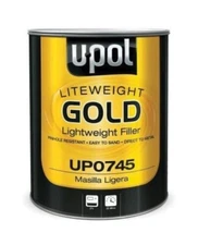 U-POL 745 Lightweight Gold Auto Body Filler (3 Liters)