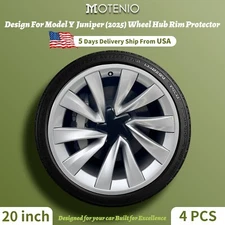 4PCS 20 Inch Wheel Rim Protectors Design for Model Y Juniper 2025 Wheel Covers