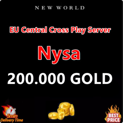 New World Gold Coins 200k   EU Central Cross Play Server Nysa   Schnell Taler