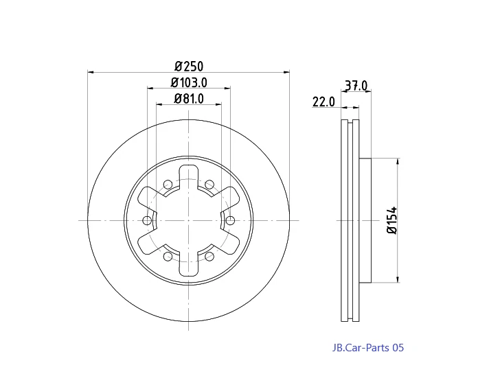 2X HELLA-PAGID- 8DD 355 102-331 Dischi Freno, Anteriori Per NISSAN PICK-UP Nuovo - Immagine 2 di 4