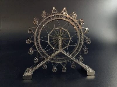 ZOYKI Riesenrad - 3D Metall Puzzle Bausatz Laser Cut miniatur Models ferris wheel