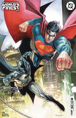 BATMAN SUPERMAN WORLDS FINEST #32 DC Comics COVER B STEPHEN SEGOVIA (L10)