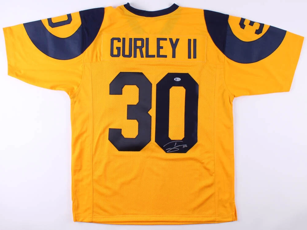 Todd gurley yellow clearance jersey