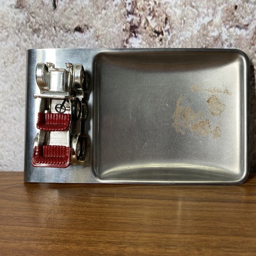 LESNEY MATCHBOX MODELS OF YESTERYEAR VC TRAY DAIMLER 1911 Silver Ashtray E9 - Picture 6 of 15
