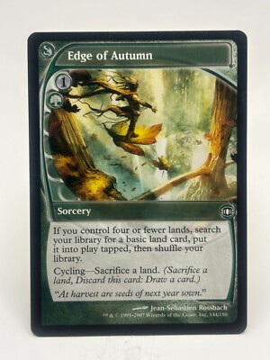 Edge Of Autumn LP* Future Sight ENGLISH 144/180 mtg -UnltdCards | eBay