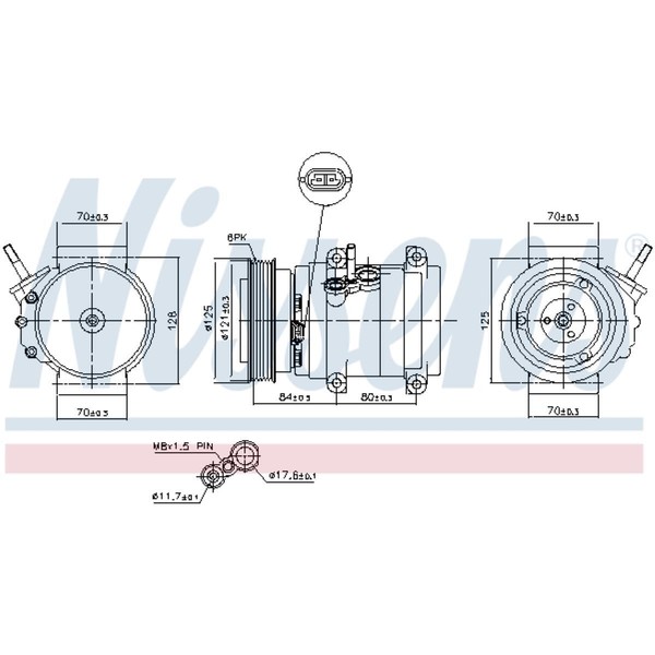 Kompressor Klimaanlage FüR Opel Antara Chevrolet Captiva L07 C100 C140-image