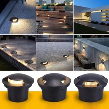 Mini Faretto Segnapasso da Incasso LED SMD 1W Calpestabile Tondo IP67 Da Esterni