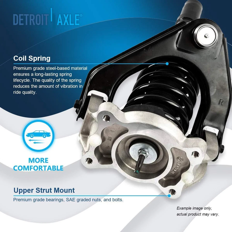 Front Rear Struts Sway Bars for 2001 2002 2003 2004 2005 2006 Chrysler Sebring — 第 3/4 张图片