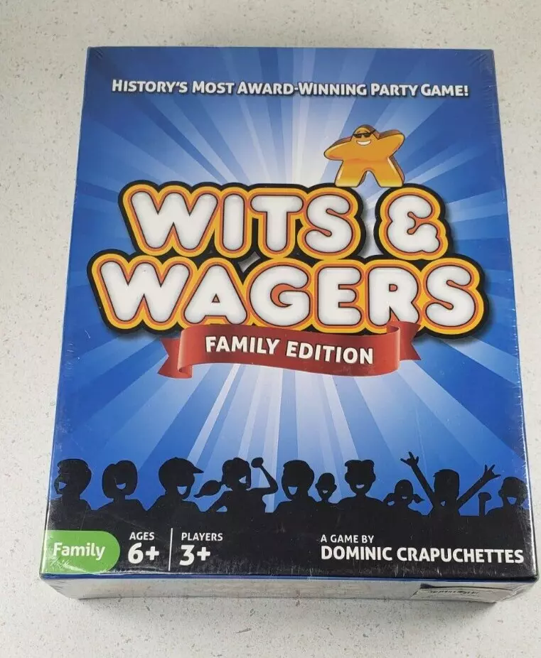 Wits & wagers game sale