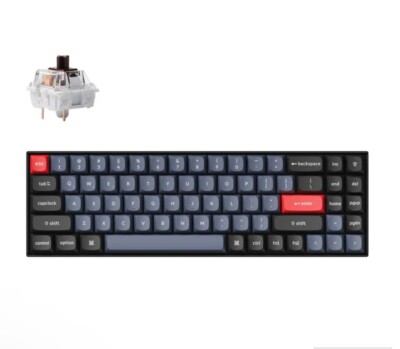 Keychron K14 Pro QMK/VIA Wireless Mechanical Keyboard Brown Switch K14P-G3
