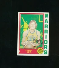  1974 Topps #32 Clyde Lee signed auto autograph VGEX+ nice eye appeal SWSW6