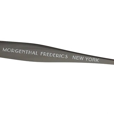 Morgenthal Frederics Sunglasses 258 GISELE Red Silver Cat  display picture 2