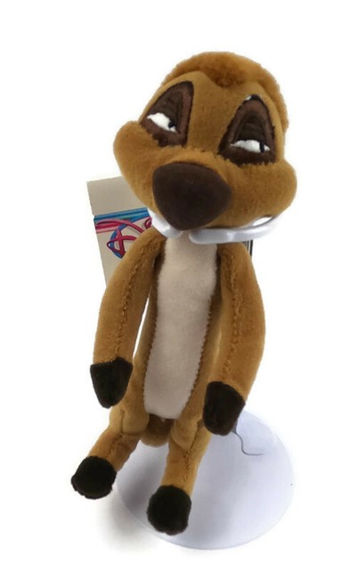 Vintage Disney Store The Lion King - Timon Bean Bag Plush Toy 8