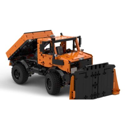 MOC-92700 Snowplow Truck Sci-tech Theme 1264 Stück für 9 Jahre und älter