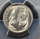 1951-S Roosevelt Dime PCGS MS/66 FB Tough In Full Band Very Clean 100% White Gem