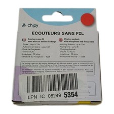 APM Kabellose Bluetooth-Kopfhörer, Ladecase, Kabellose Ohrhörer, Stereo-Sound, B – Bild 4