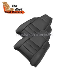 2PCS For 2008-10 Ford F250 Lariat XLT Driver & Passenger Top Leather Seat Cover