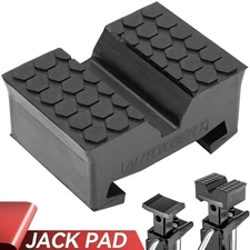 Jack Stand Adapter For Unijack Rubber PadTruck Rail Pinch Weld Axle Jack Saddle