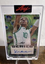 22-23 Leaf - Miami Heat Kel’el Ware #BA-KW1 Peacock 1/1 Color Match Rookie Auto