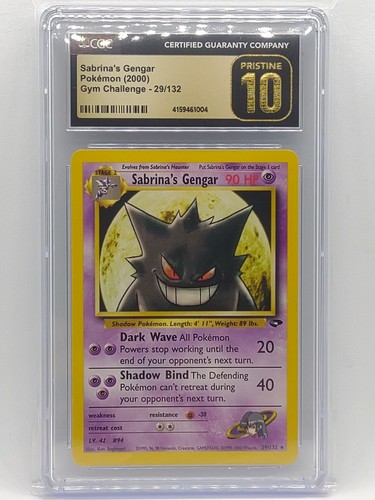 Sabrina's Gengar (Unlimited) graded CGC 10 for sale on eBay