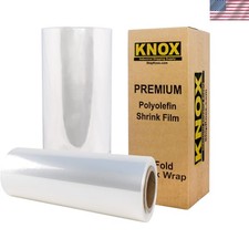 Knox Brand - 16" 75 Gauge Polyolefin Shrink Film Heat Wrap POF Centerfold 525...