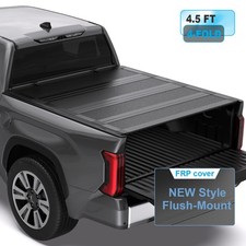4.5ft 4-fold Frp Low Profile Hard Tonneau Cover Bed For 2021-2026 Ford Maverick