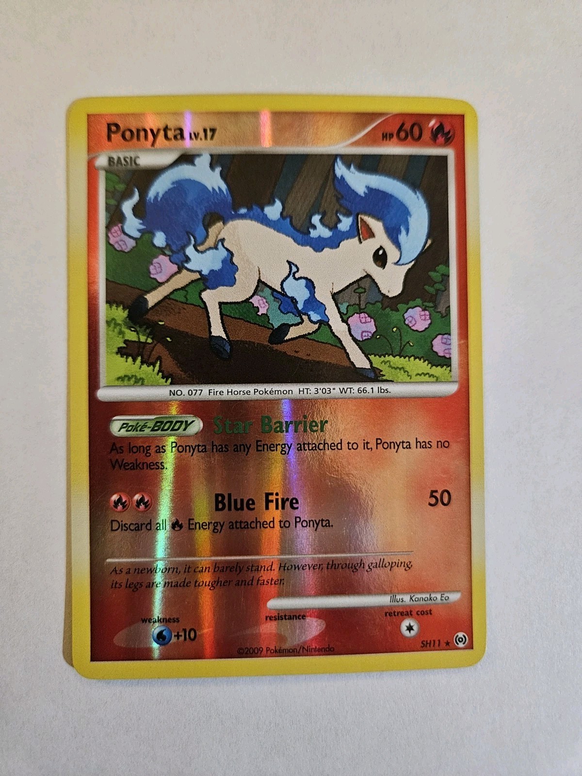 Ponyta (Shiny) SH11 Arceus Reverse Holo
