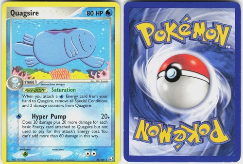 Quagsire 26/109 Rare Team Rocket Returns Pokemon LP