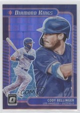 2021 Donruss Optic Diamond Kings Purple Pandora Prizm 38/99 Cody Bellinger 2a9