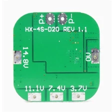 4S 20A 14.8V BMS Protection PCB Board For Lithium Li-ion LiPo Battery