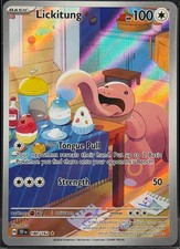 2024 Pokemon Temporal Forces Lickitung 180/162 Illustration Rare IR NM on eBay