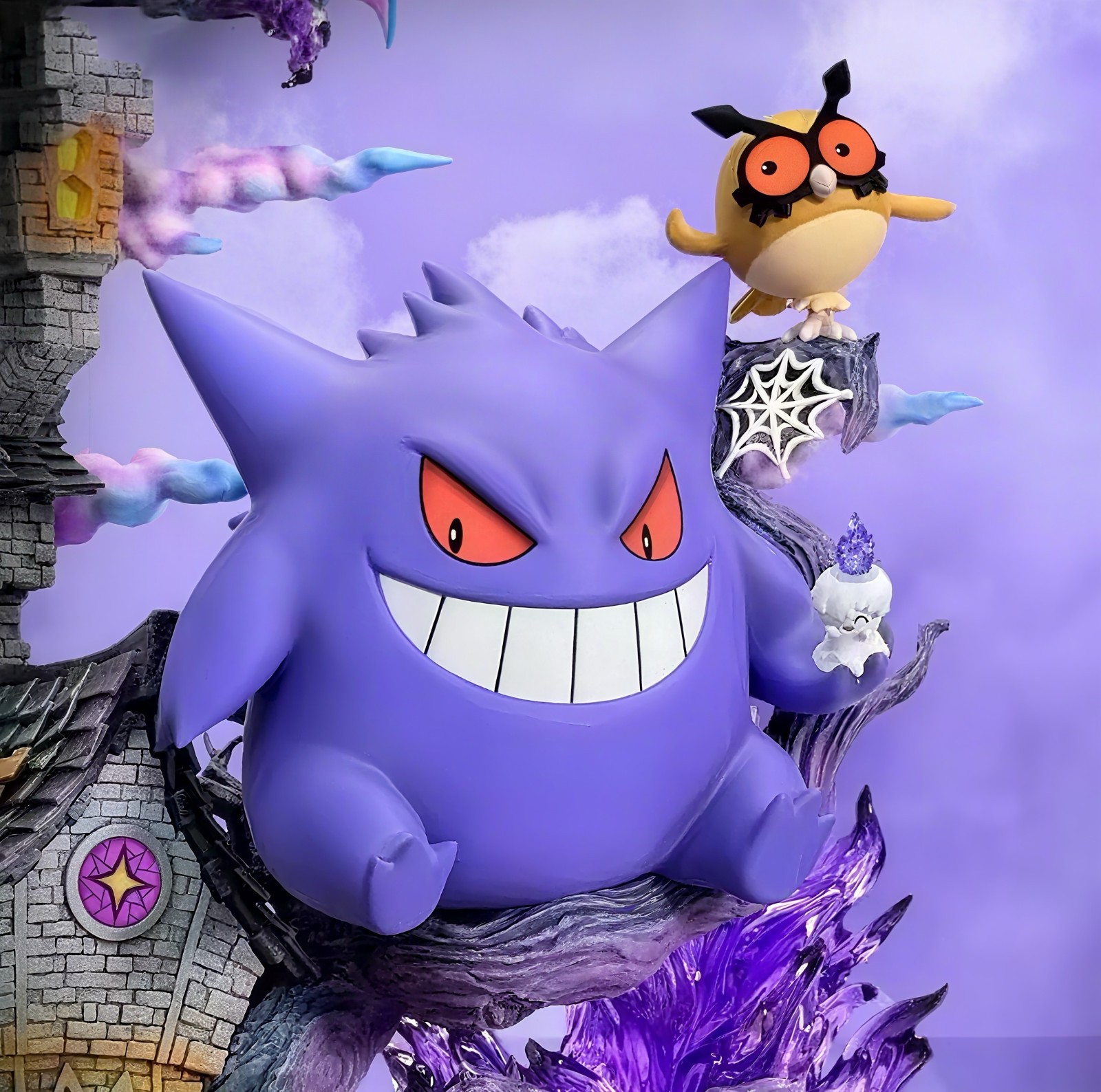 Statue Pokémon Gengar Evolution 32 cm PVC figurine de collection manga