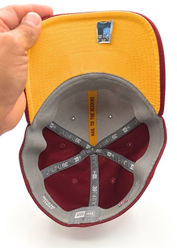 Gorra ajustada New Era 39 Thirty emitida por el equipo Washington Redskins (Commanders) - Imagen 7 de 7