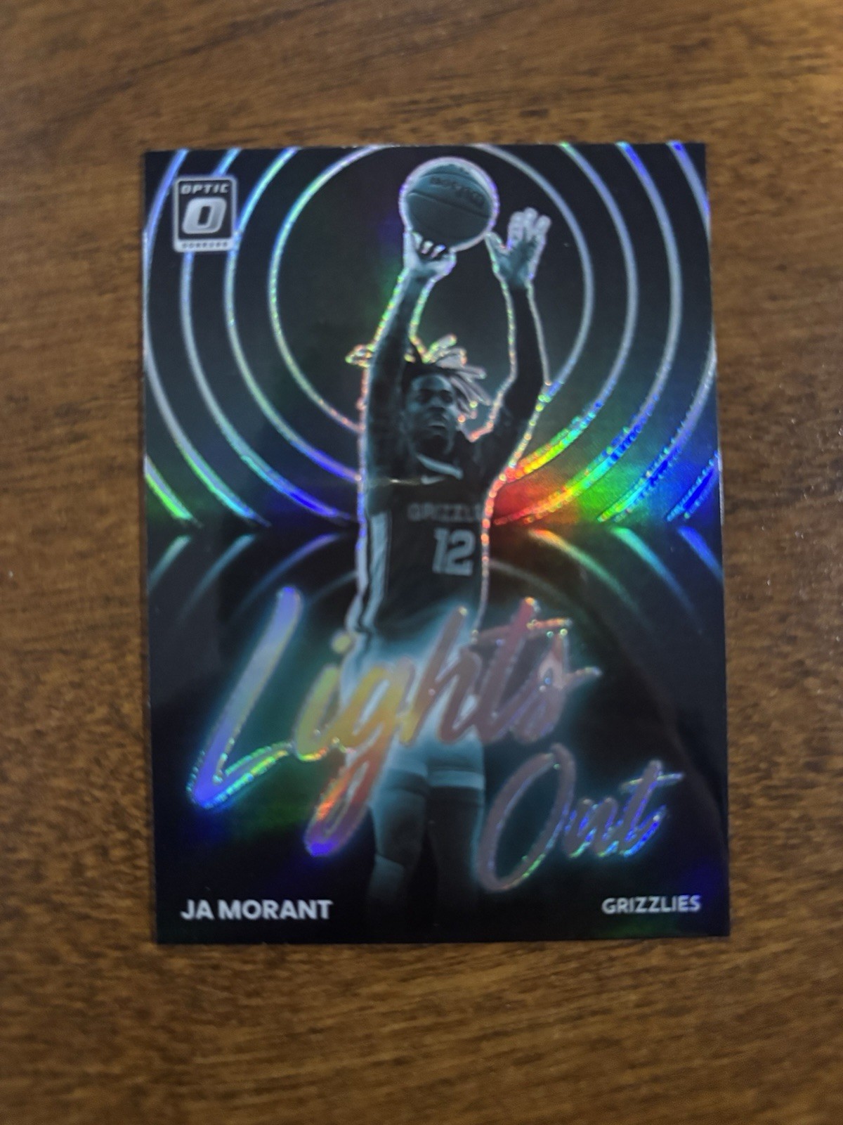 ✨2022-23 Panini Donruss Optic #2 Ja Morant Lights Out SILVER Memphis Grizzlies