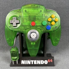 Nintendo 64 - N64 OEM Jungle Green Controller w/ Hall Effect Joystick Upgrade