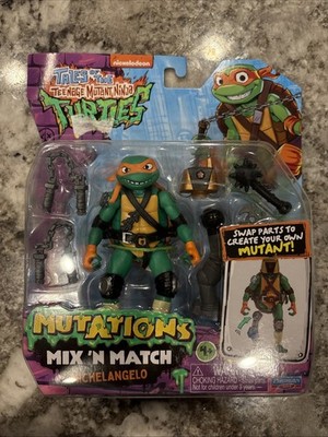 Teenage Mutant Ninja Turtles Mutations Mix 'N Match Action FIgure Michelangelo