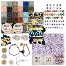 -O-Beads Clay Beads Bracelet Making Kit -7000 Pieces for Jewelry Making - Ins...