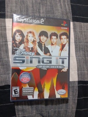 Sealed Disney Sing It: Pop Hits (Sony PlayStation 2, 2009)