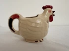 Vintage Shawnee Pottery Rooster Pitcher 1940s Patented Chanticleer USA