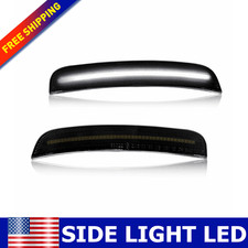 For 2015-2022 Chrysler 300 Front Smoked Lens LED Side Marker Lights 68214402AD