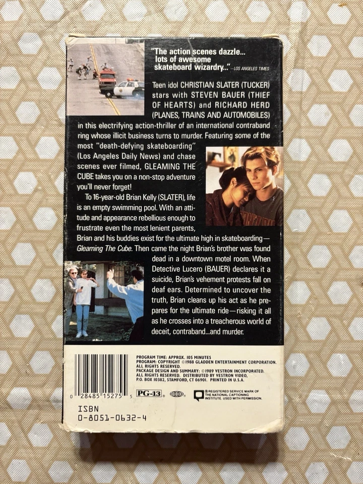 Gleaming the Cube (VHS, 1991) Foto 3 de 4