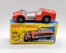 ★ ROAD DRAGSTER - MATCHBOX LESNEY SUPERFAST N°19 - Boite Repro