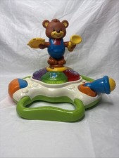 Vintage Vtech Sit to Stand Dancing Bear Tower No Stand just the top Tested 