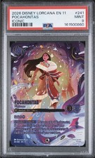 Disney Lorcana Pocahontas Peacekeeper Iconic Winterspell Holo PSA 9 241/204 EN