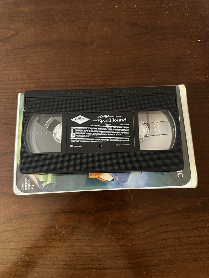 The Fox and the Hound VHS Walt Disney Classic - Image 4 of 4